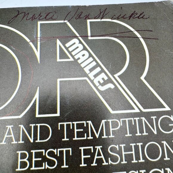 Vtg 83 Phildar Mailles Fashion Knitting Magazine France Mohair Sweaters Cardigan - Picture 12 of 14